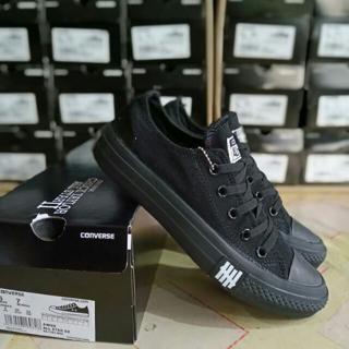 Gambar Sepatu Converse All Star Petir Tinggi Sepatu Sekolah Laki Laki/wanita - hitam polos, 36 dari briantara store undefined Tokopedia