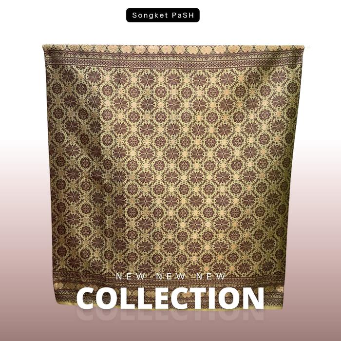 Gambar Songket PaSH - Songket Meteran Motif Bunga Cina Premium Palembang - V.4 dari Songket PaSH Official Store undefined Tokopedia