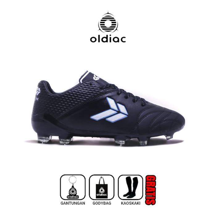 Gambar Oldiac - Sepatu Sepak bola premium murah FG Black Red sport - hitam lis putih, 40 dari Oldiac Official Store undefined Tokopedia