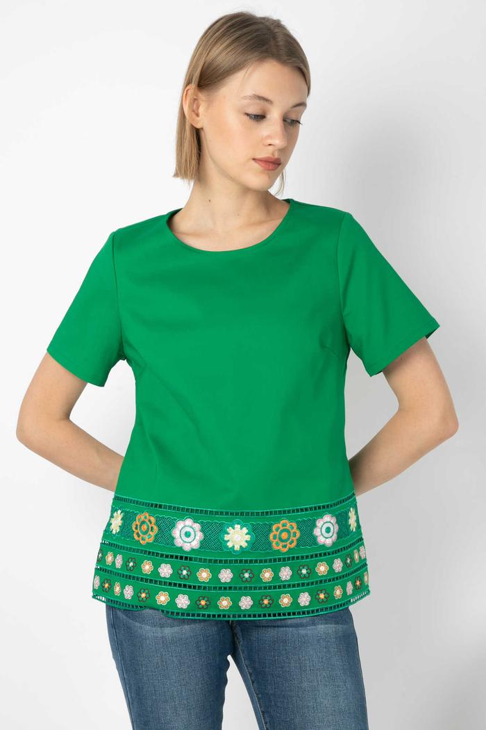 Gambar *Ready Stok* SISTER'S - Atasan Katun Jepang C9146 (CAP) - Hijau, L dari Sisters Fashion Group undefined Tokopedia