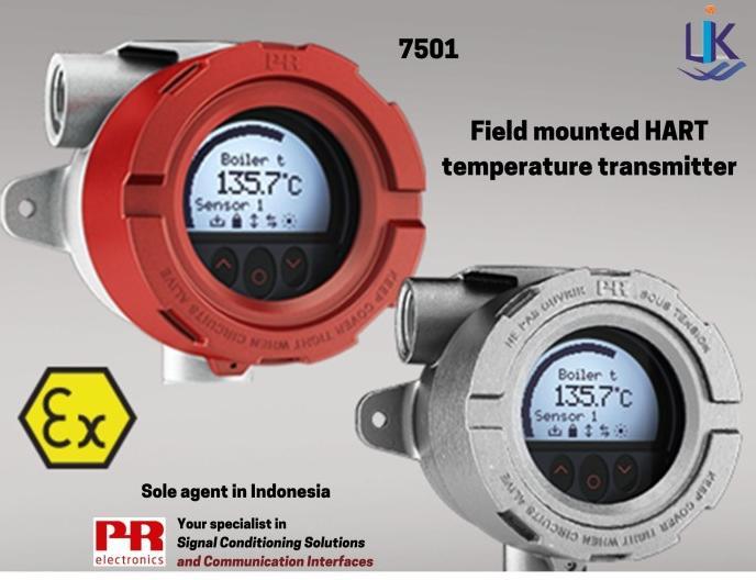 Gambar Field Mounted Hart Temperature Transmitter 7501, Pr Electronics dari Karunia Makmur Nusantara undefined Tokopedia
