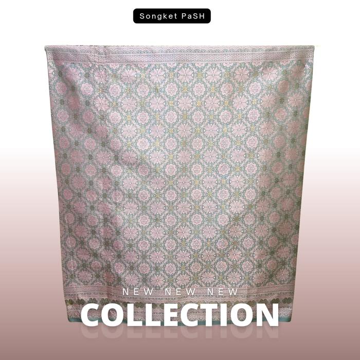 Gambar Songket PaSH - Songket Meteran Motif Bunga Cina Premium Palembang - V.1 dari Songket PaSH Official Store undefined Tokopedia