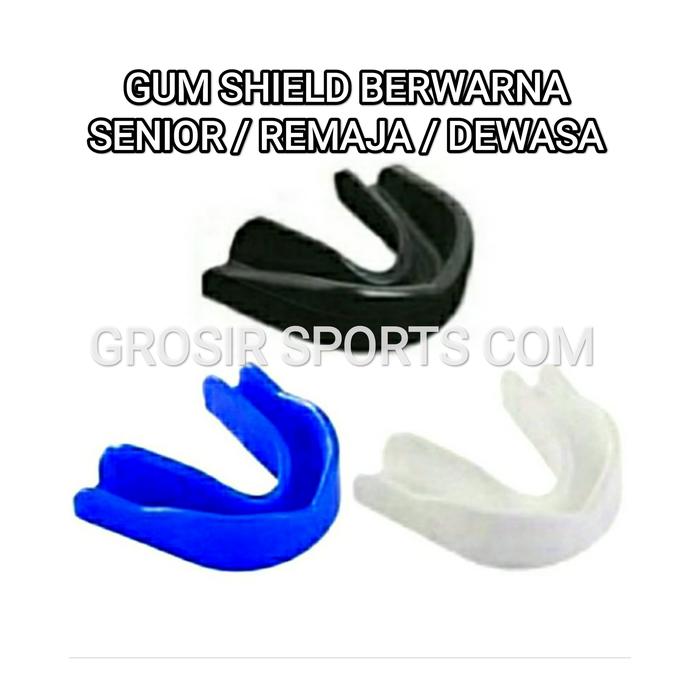 Gambar Gumshield Gamsil Pelindung Gigi Gusi Mulut Mouth Guard Senior - Hitam dari GROSIR SPORTS COM undefined Tokopedia