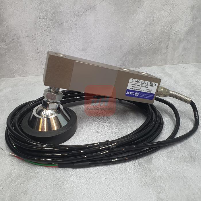 Gambar Load cell ZEMIC H8C kap 1Ton / Sensor timbangan digital - Tambah Mounting dari dhscale_NEW undefined Tokopedia