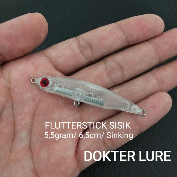 Gambar LURE FLUTTER STICK SISIK 5.5gr Umpan Longcast dari DOKTER LURE undefined Tokopedia