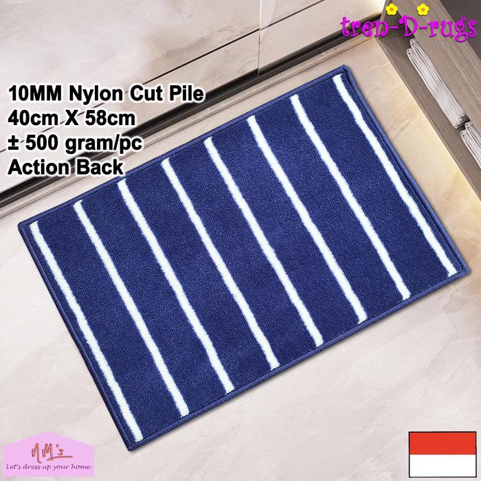 Gambar Tren-D-rugs keset kaki polos estetik modern alas lantai depan pintu masuk kamar mandi tidur dapur kitchen mat bulu tebal halus 40x60 NMs - EjaazNavy 40x58 dari NMs Lets dress up your home undefined Tokopedia
