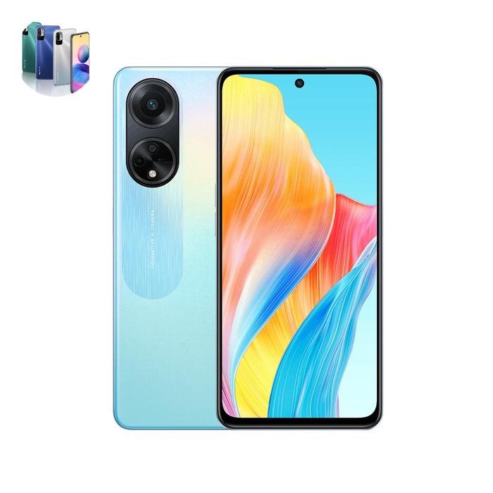 Gambar Oppo A98 5G Ram 8/256 resmi - Biru dari sinaga celuler undefined Tokopedia