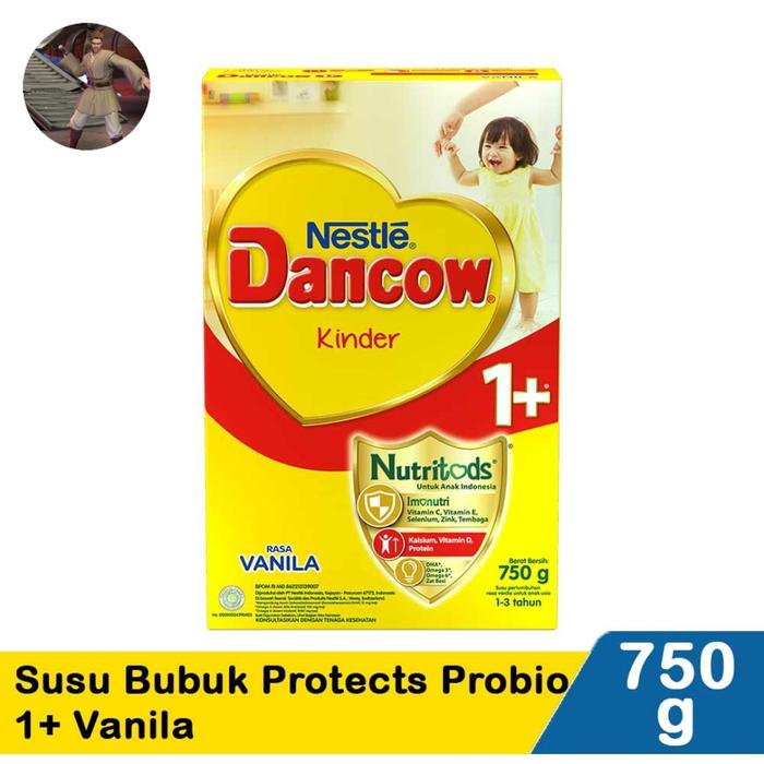 Gambar Susu bubuk Dancow 1+ protectes probio 750 gr vanila dari Irziimposter undefined Tokopedia