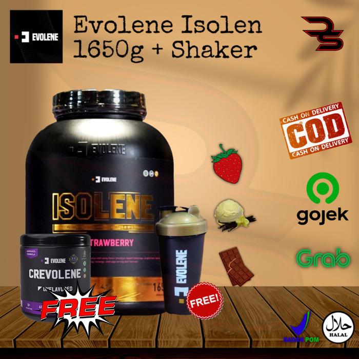 Gambar Evolene Isolene Whey Isolate 1650gr / 1650gram 50 servings 50 sajian - Coklat dari Deus Store V2 undefined Tokopedia