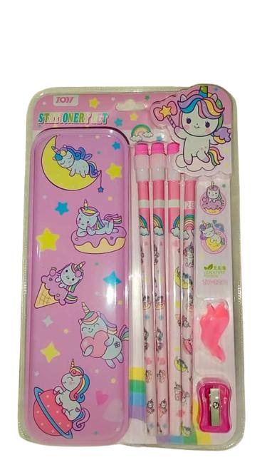 Gambar STATIONERY SET ZY-3261/3264 UNICORN / SPACE - UNICORN dari Fajar Agung Kartini undefined Tokopedia