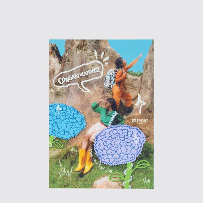 Gambar Birthday/ Congratulations Gift Card Exsport - CONGRATULTIONS dari Exsport bags.store undefined Tokopedia