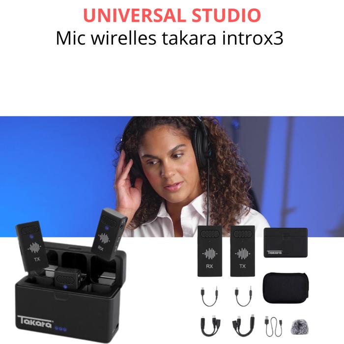 Gambar MICROPHONE TAKARA INTRO X3 FOR CAMERA/SMARTPHONE dari universalstudio undefined Tokopedia