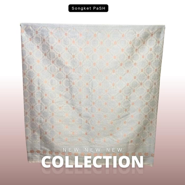 Gambar Songket PaSH - Songket Meteran Motif Bunga Cina Premium Palembang - V.2 dari Songket PaSH Official Store undefined Tokopedia