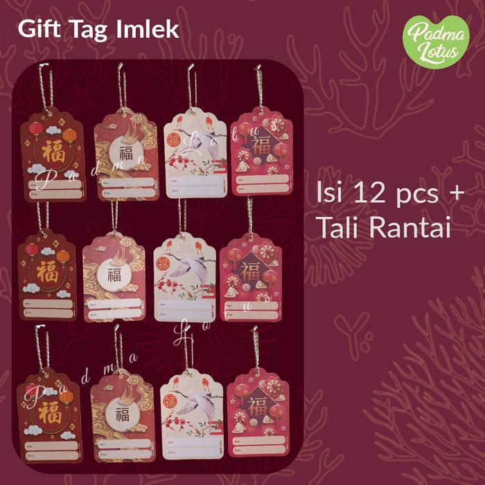 Gambar Gift Tag Imlek Hang Tag kartu ucapan gift card - GT imlekvintage dari Padma Lotus undefined Tokopedia
