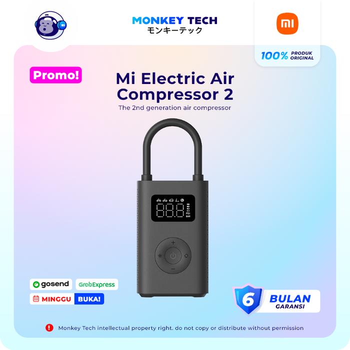 Gambar Xiaomi Mijia Mi Portable Electric Air Pump Compressor - Pompa Elektrik - 5fee - Pump 2 dari SATO Indonesia undefined Tokopedia