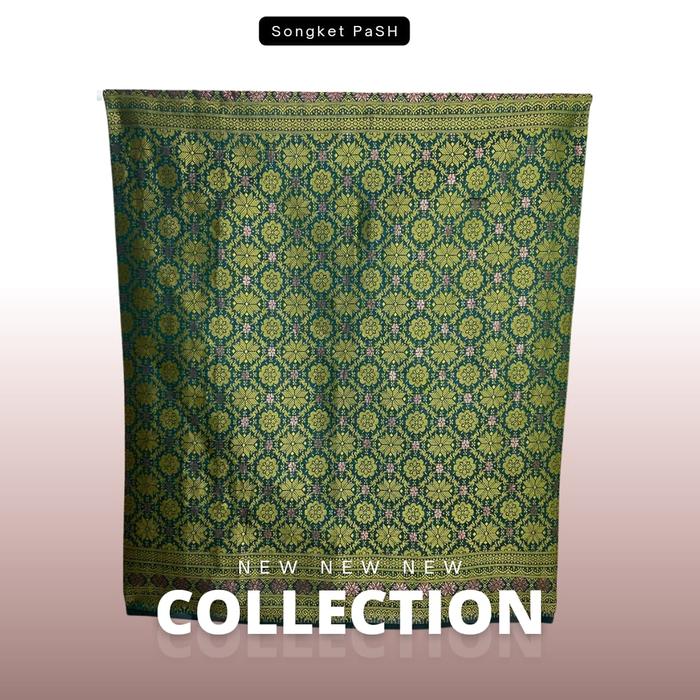 Gambar Songket PaSH - Songket Meteran Motif Bunga Cina Premium Palembang - V.8 dari Songket PaSH Official Store undefined Tokopedia