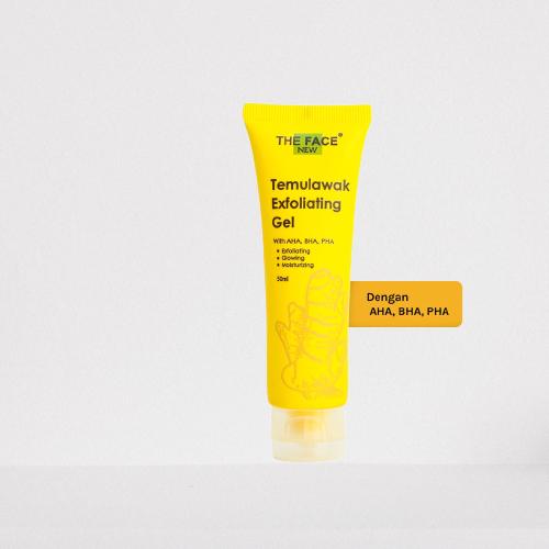 Gambar THE FACE Exfoliating Gel - 50ml  Temulawak I Centella - TEMULAWAK EXFO dari sakuracosmetik undefined Tokopedia