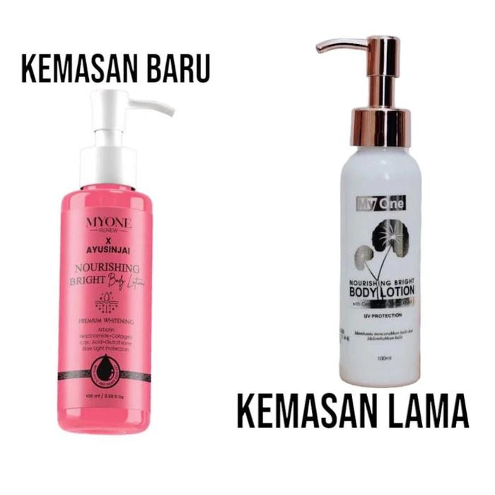 Gambar myone ayu Sinjai premium whitening body lotion100% ori dari Oliveshopss undefined Tokopedia