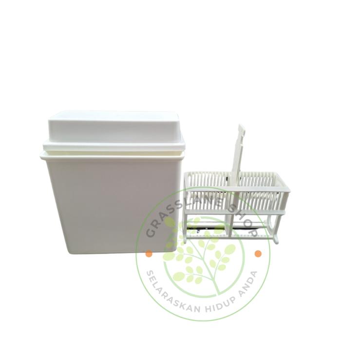 Gambar Staining Jar Rack Rak Pewarnaan Pengecatan Preparat Lab Plastik ABS - Putih 24 Slide dari grasslane shop undefined Tokopedia
