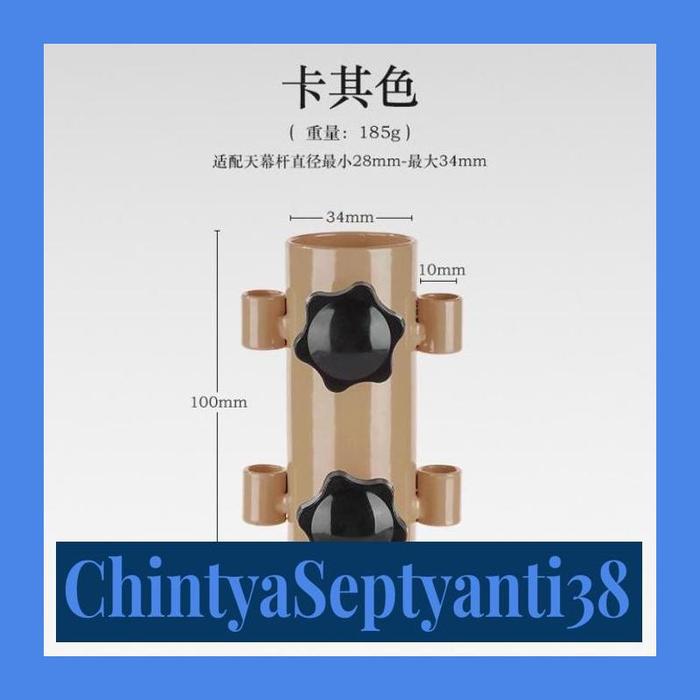 Gambar Y4K Beige Bracket tiang flysheet tenda camping outdoor - Beige dari ChintyaSeptyanti38 undefined Tokopedia