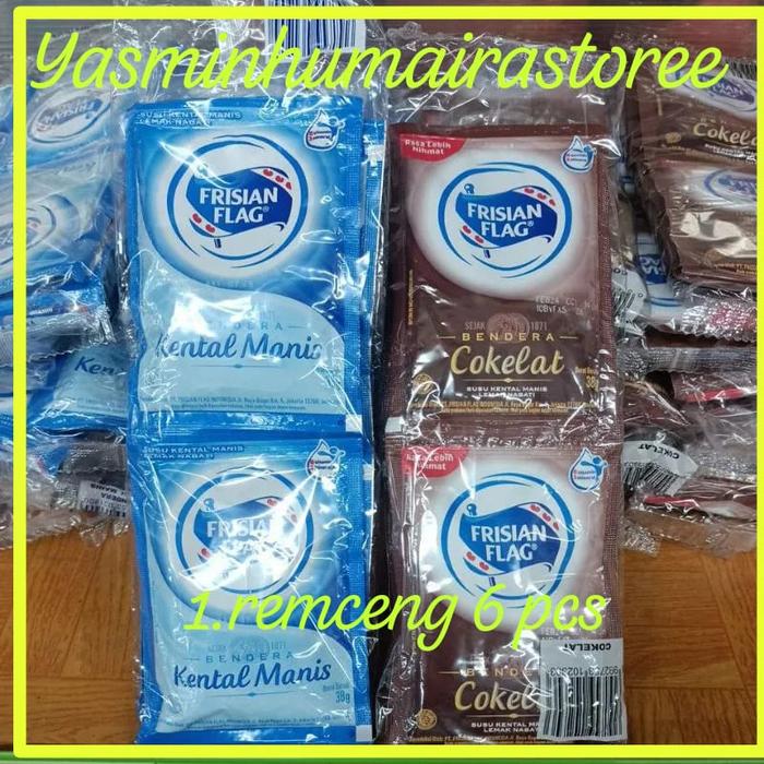 Gambar SUSU BENDERA SACHET 6 PCS FRISIAN FLAG SACHET RENCENG dari milkahumaira300 undefined Tokopedia