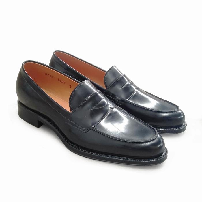Gambar Fortuna Shoes Sepatu Kulit Wanita Penny Loafer - Leather 8068 - Black Patent, 3 dari Fortuna Shoes Indonesia undefined Tokopedia