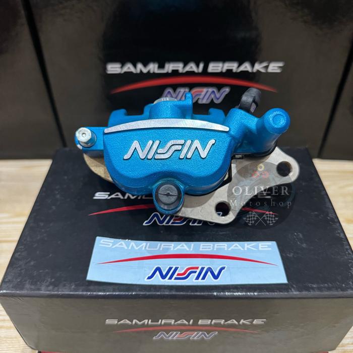 Gambar Kaliper Depan Nissin Samurai 2 Piston Pcx 150 Pcx 160 ADV 150 ADV 160 - Hitam dari Oliver Motoshop undefined 5 Tokopedia