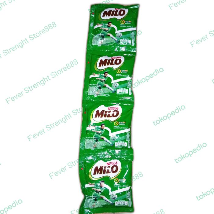 Gambar Milo Renceng 22 Gr Pack Isi 10++ Sachet TERMURAH DISKON dari F'ever Strenght Store888 undefined Tokopedia