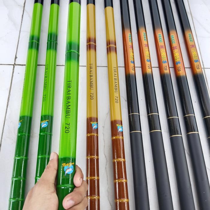 Gambar Tegek Bendera Sholawat Joran Tegek pancing 7 meter - 3.6 meter dari PANDAWA BHARATA undefined Tokopedia