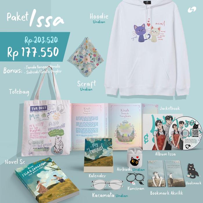 Gambar Pre Order Buku Novel Kisah Issa & Sangkara - Issappointof_View - Akad - issa dari BumifiksiJogjakarta undefined Tokopedia