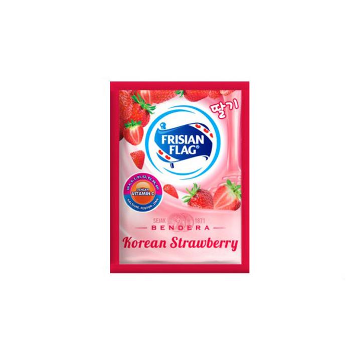 Gambar Frisian Flag Bendera Kental Manis Korean Strawberry Sachet 38g [12pcs] dari japlakstore undefined Tokopedia