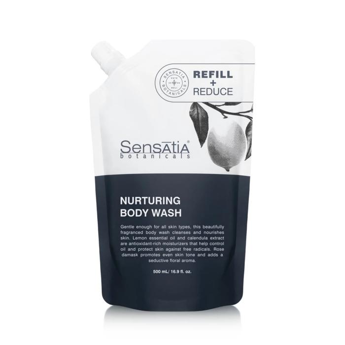 Gambar Sensatia Botanicals Nurturing Body Wash & Body Lotion - BODY WASH 500ML dari cottoncreambeauty undefined 2 Tokopedia