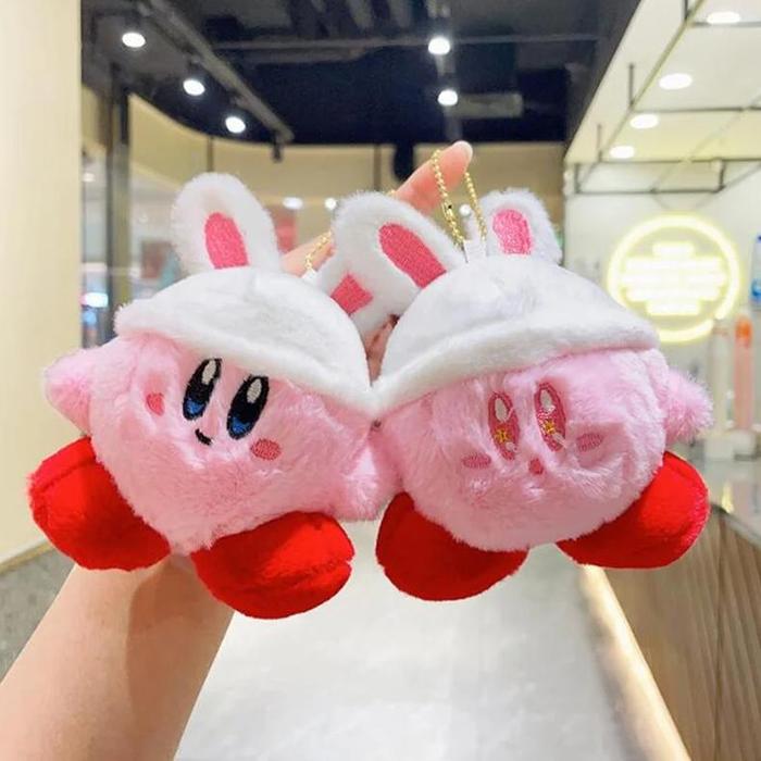Gambar LM001 12PCS Lot 12CM Bunny Rabbit Kirby Game Cute Plush Dolls Toys Wo dari Rainbow Collected undefined Tokopedia