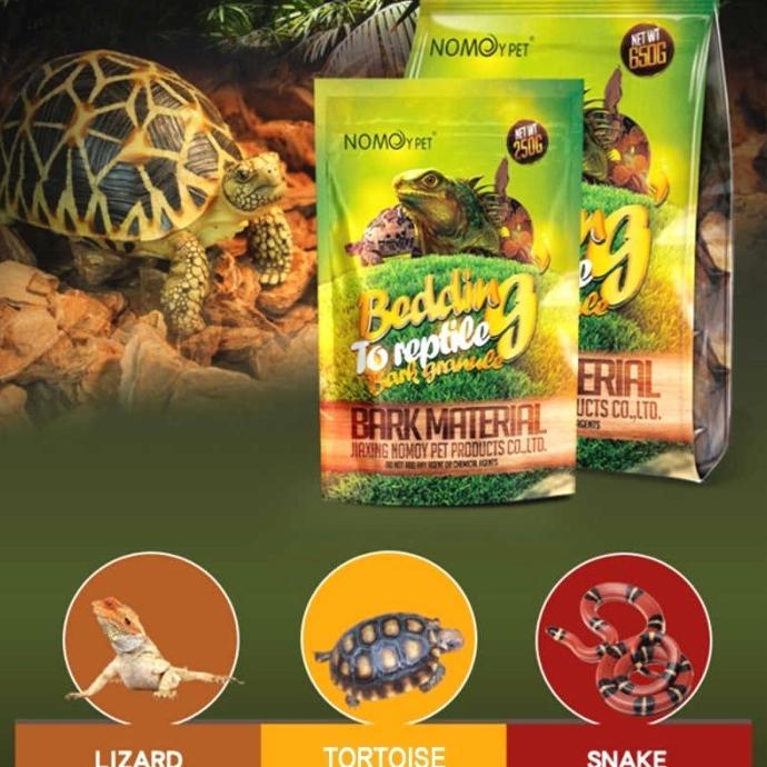 Gambar Forest Bark Alas Kandang Bedding Substrate Hewan Reptil Nomoy NC-03 - 650gram dari DI_Store2 undefined Tokopedia