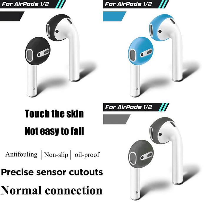 Promo Silicone Case Cover Earbuds for Airpods Apple Gen 1st