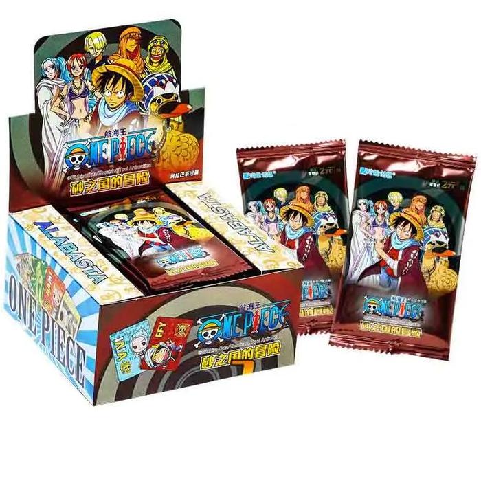 Gambar s One Piece Collection Cards Booster Box Alabasta Gift Box Anim dari Fast Goodly undefined Tokopedia