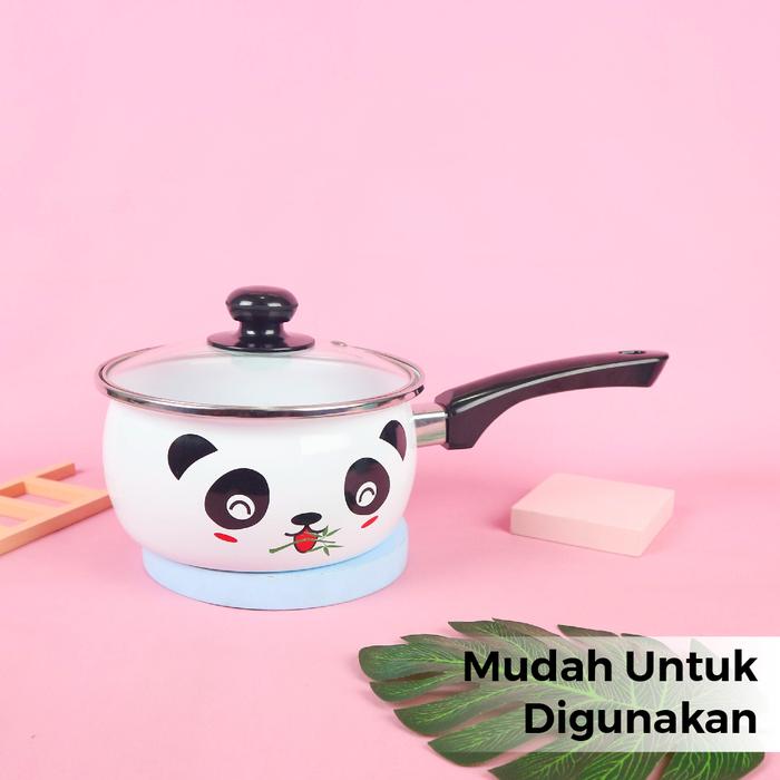 Gambar Panci Saucepan Hello Panda 18 cm Maspion - RD dari Ratu Dapur Official undefined Tokopedia