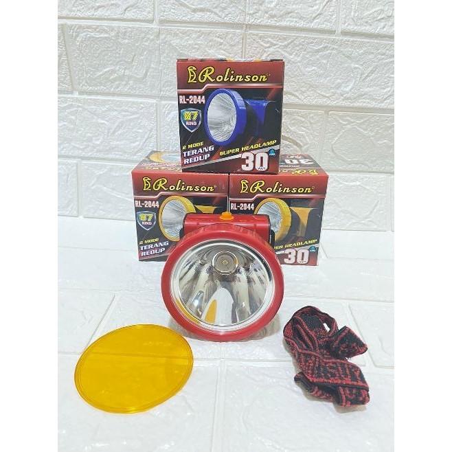 Gambar Senter Kepala LED 30 Watt Rolinson Headlamp 30W Super Terang - SYS - RL 2044 dari ShuShop SYS undefined Tokopedia