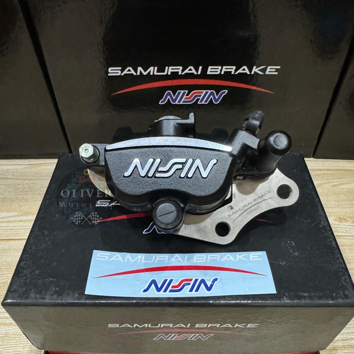 Gambar Kaliper Depan Nissin Samurai 2 Piston Pcx 150 Pcx 160 ADV 150 ADV 160 - Hitam dari Oliver Motoshop undefined Tokopedia