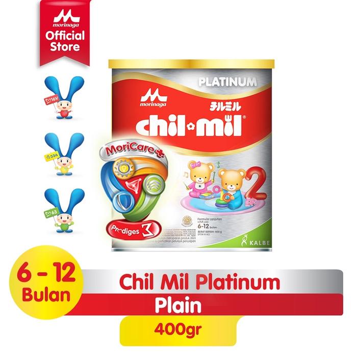 Gambar Morinaga PLATINUM BMT PHP Chilmil, Chilkid Susu Bayi 400gr - MANADO - Chilmil Platinu dari Onee Twoo Three Babyshop undefined Tokopedia