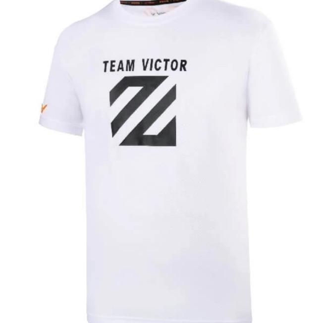 Gambar FF Baju Badminton Victor Lee Zii Jia T Shirt LZJ301 LZJ 301 Original - Putih dari Almer Store ID undefined Tokopedia