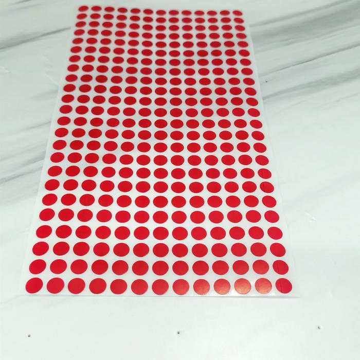 Gambar Kertas Label Bulat Sticker 8 mm VISION Stiker Warna Warni / Bungkus - Merah Solid dari Mulia Karya MK undefined Tokopedia