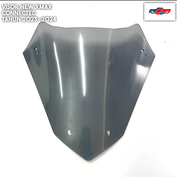 Gambar visor windshield NEW XMAX connected 2023-2024 akrilik - smoke dari AAP motoshop undefined Tokopedia