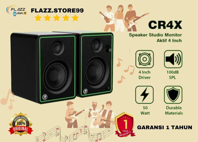 Jual Mackie CR4 X CR4X CR-4X Active Studio Monitor /PAIR Jakarta
