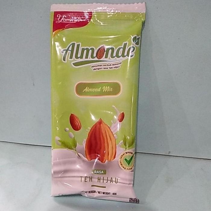 Gambar ALMONDE KEMASAN SACHET MINUMAN SERBUK ALMOND BUMIL MENINGKATKAN KADAR - TEH HIJAU dari Erina Galery undefined Tokopedia