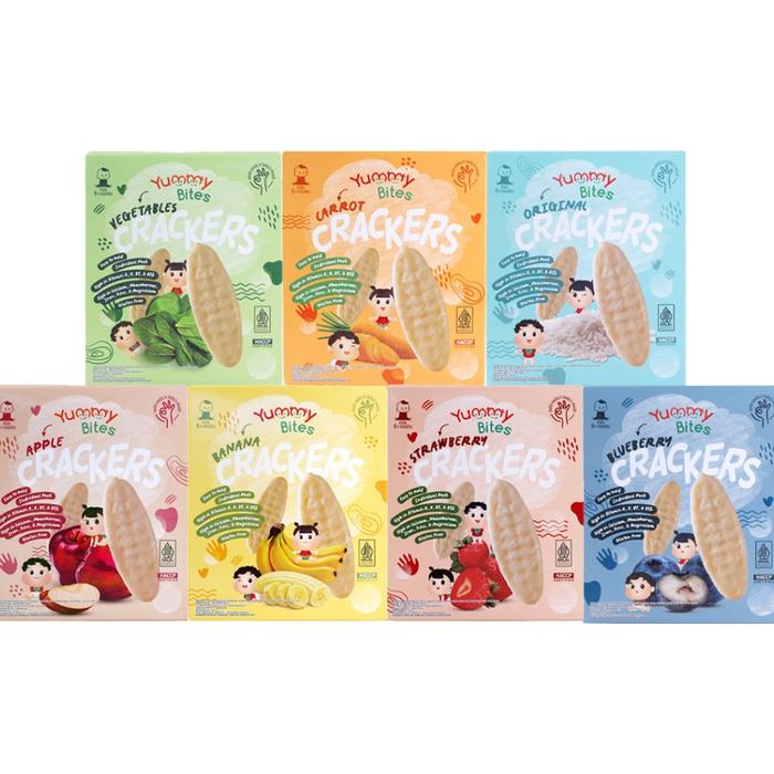 Gambar Gratis Packing yummy bites rice crackers 25gr - BANANA 25gr dari Andi Fashion Store7 undefined Tokopedia
