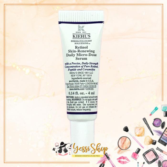 Gambar KIEHL'S Retinol Skin-Renewing Daily Micro-Dose Serum 30ml - Travel Size 4ml dari Yessishop undefined Tokopedia
