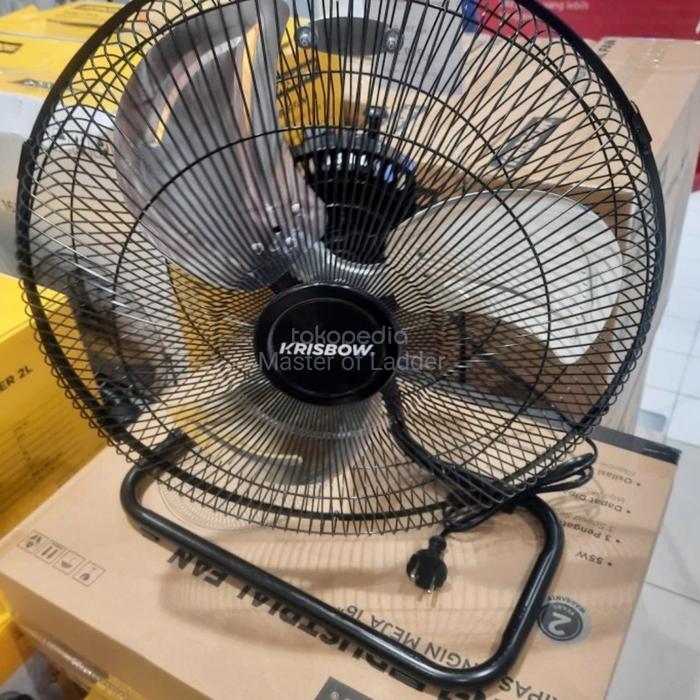 Gambar Krisbow Kipas Angin Meja Industrial 16 inch Table Fan 16 inch Krisbow - 2 in 1 dari Master of Ladder undefined Tokopedia