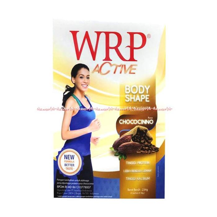 Gambar WRP Active Body Shap Chococinno Susu WRP 210gr Susu Diet Untuk Wrp dari hendar_store undefined Tokopedia