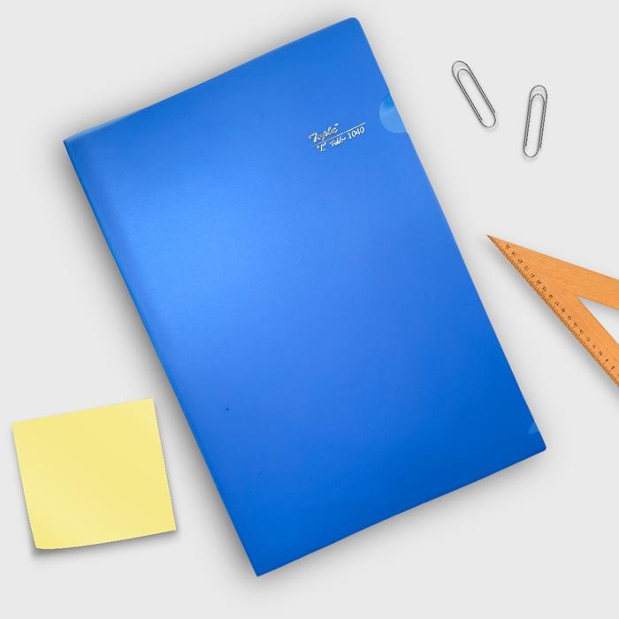 Gambar TOPLA Map L Kertas Tebal Anti Air dan Murah / Map Folio Warna / Map F4 Anti Air / TOPLA Map L 1040 Clear Sleeve Map Bening Folio F4 - Biru dari Organized By Topla undefined Tokopedia